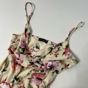 JLUXLABEL floral resort slip dress